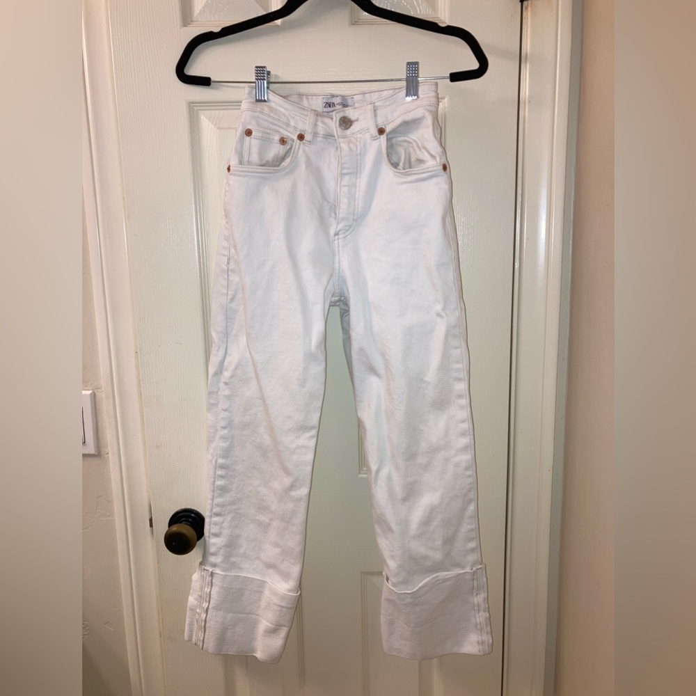 White jeans